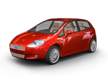3D Product Render - Automotive 3D Car Render example 3