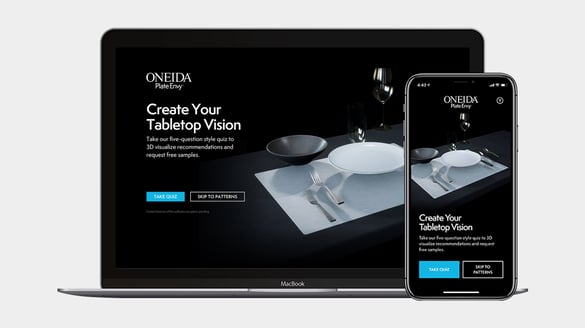 3D Tabletop Rendering - for Oneida