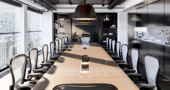3D interior rendering - commercial real estate - email 1