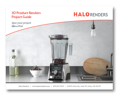 Sample Kit Rendering 3D Packaging Renders | Halo Renders