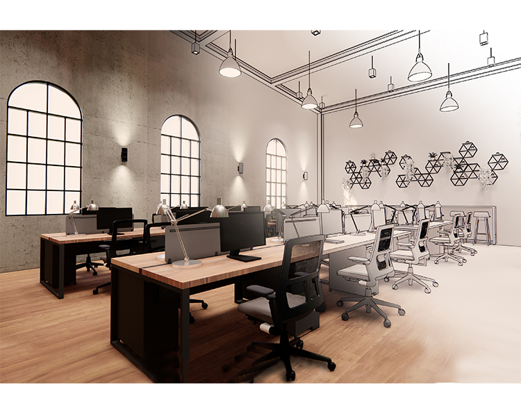 Commercial 3D Interior Rendering | Halo Renders
