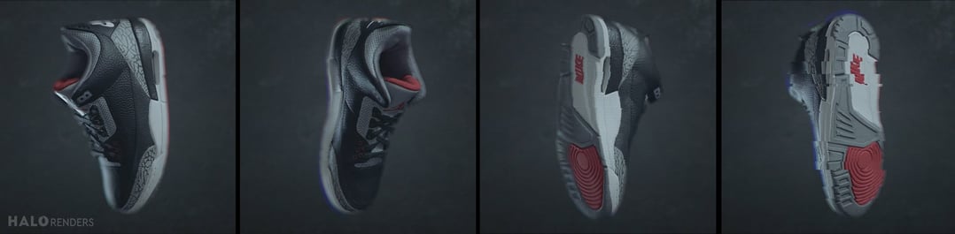 Nike Air Jordans Animation Frames