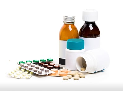 Product Packaging Renders - Packaging - Bags - Bottles - Boxes - Pill Bottle Example_