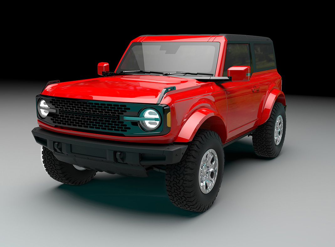 3D Car Render - Jeap Render - 6