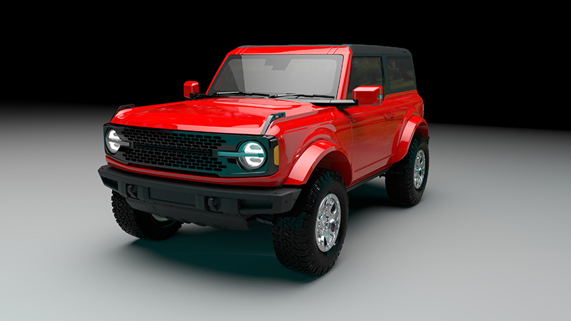 Bronco Render - Car 3D Render Services 2